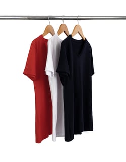 Kit 3 Camisetas Gola V Feminina de Algodão Premium 01