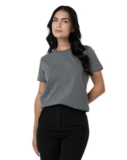 Kit 5 Camisetas de Algodão Egípcio Femininas 06