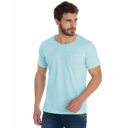 Camiseta de Poliéster/Sublimática Azul Bebê