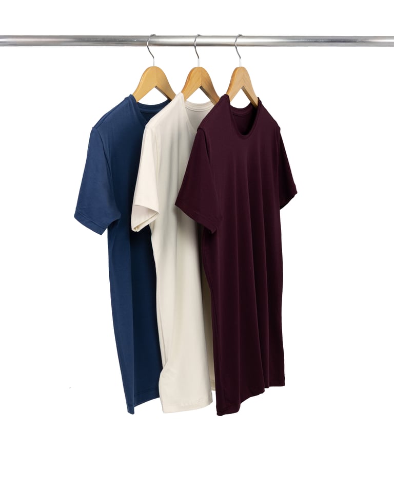 Kit 3 Camisetas de Algodão Egípcio 05