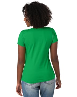 Kit 5 Baby Look PV / Malha Fria Verde Bandeira