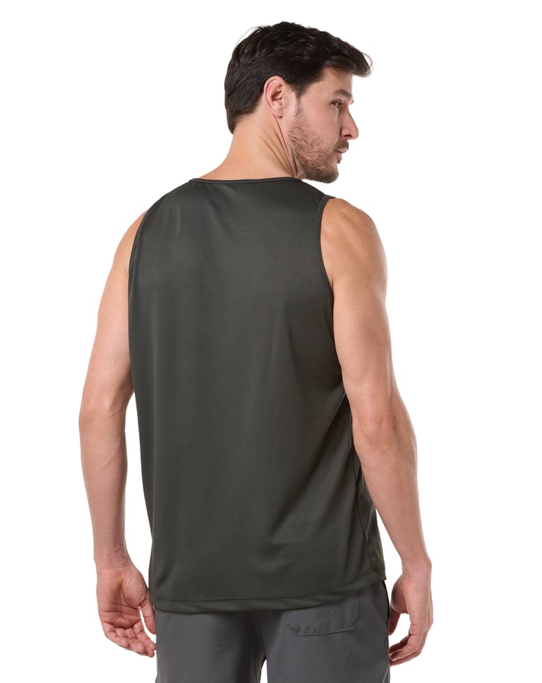 Regata Dry Fit Verde Militar Proteção UV 30+