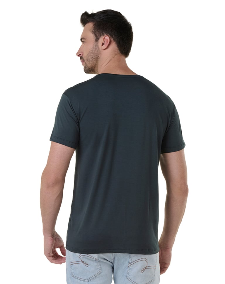 Camiseta Tech Modal Masculina Grafite