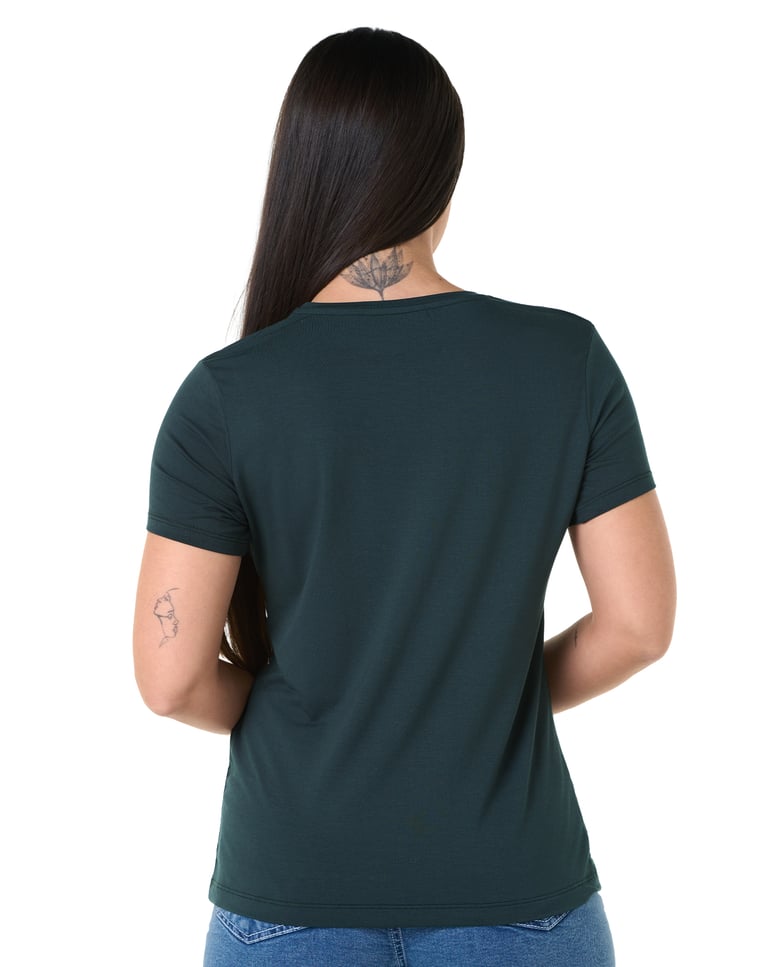 Camiseta Tech Modal Feminina Grafite