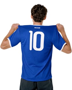 Camiseta Masculina Brasil Copa 2026 Dry Fit Azul Royal