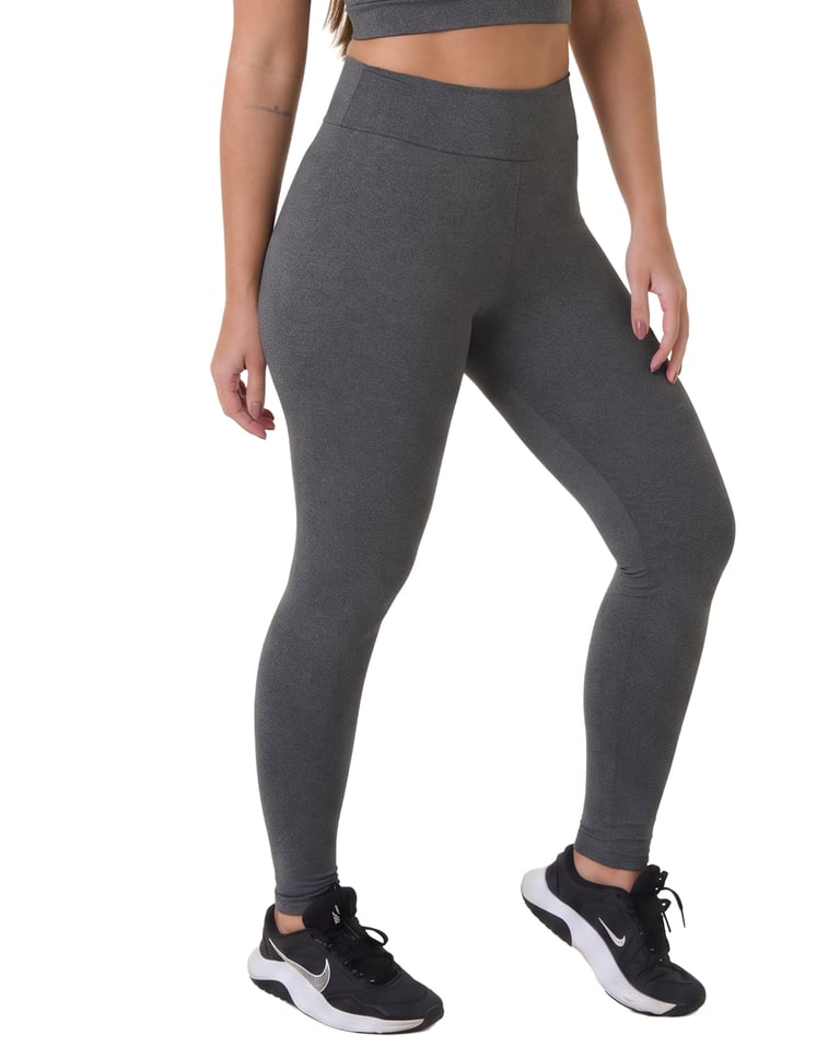 Calça Legging Fitness Feminina Mescla