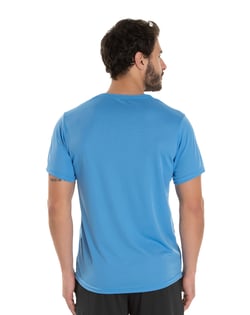 Camiseta Dry Fit Azul Claro Proteção UV 30+