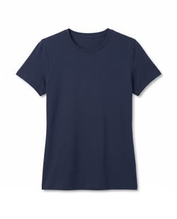 Camiseta Tech Modal Feminina Azul Marinho