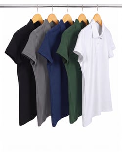 Kit 5 Camisas Polo Piquet Feminina 18