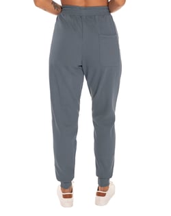 Calça Feminina de Moletom Cinza Chumbo