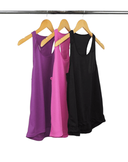 Kit 3 Regatas Femininas Dry Fit Proteção UV 30+ 5
