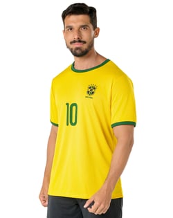 Camiseta Masculina Brasil Copa 2026 Dry Fit