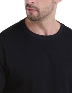 Camiseta Oversized Masculina Preta