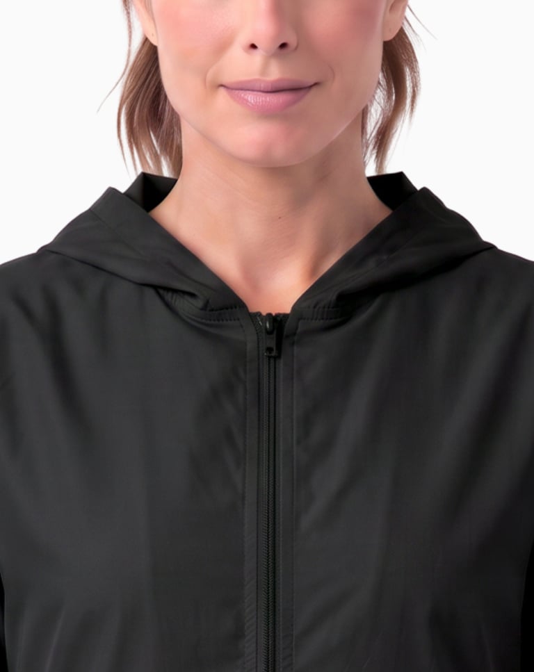 Jaqueta Corta Vento Feminino Preto