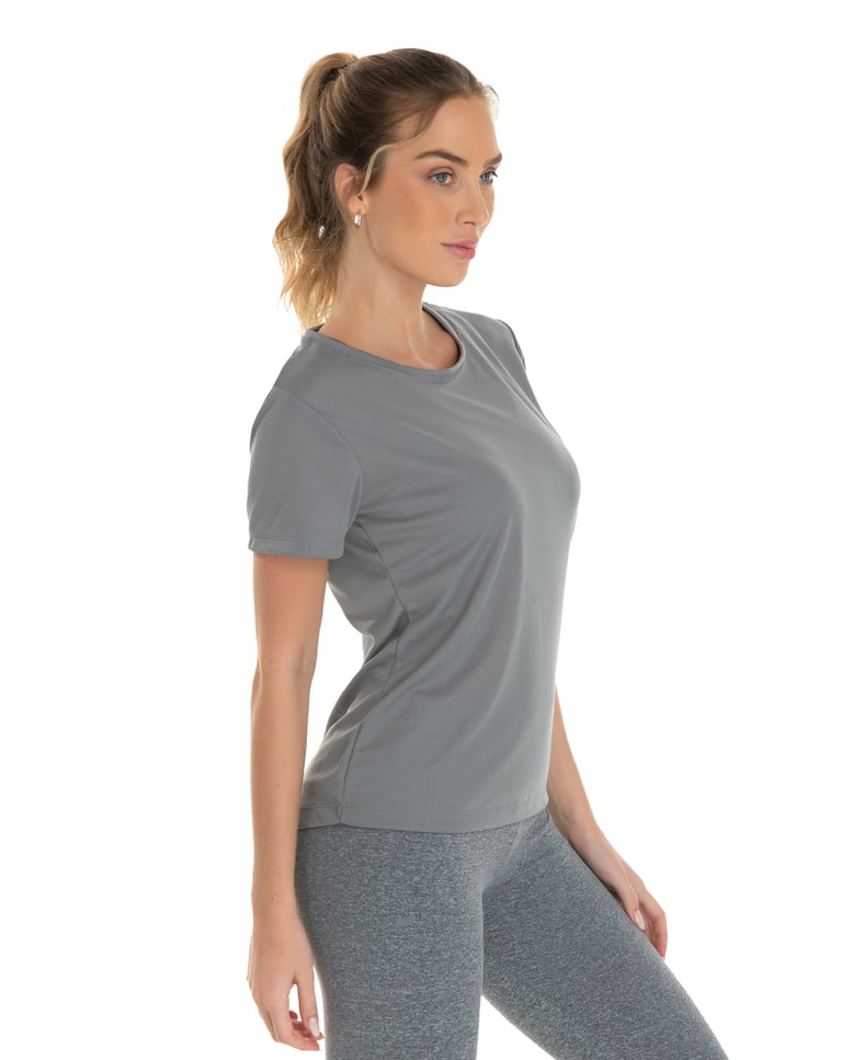 Kit 3 Camisetas Femininas Dry Fit Proteção UV 30+ 11