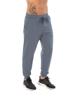 Calça Masculina de Moletom Cinza Chumbo