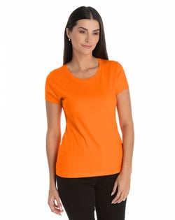 Baby Look PV / Malha Fria Laranja