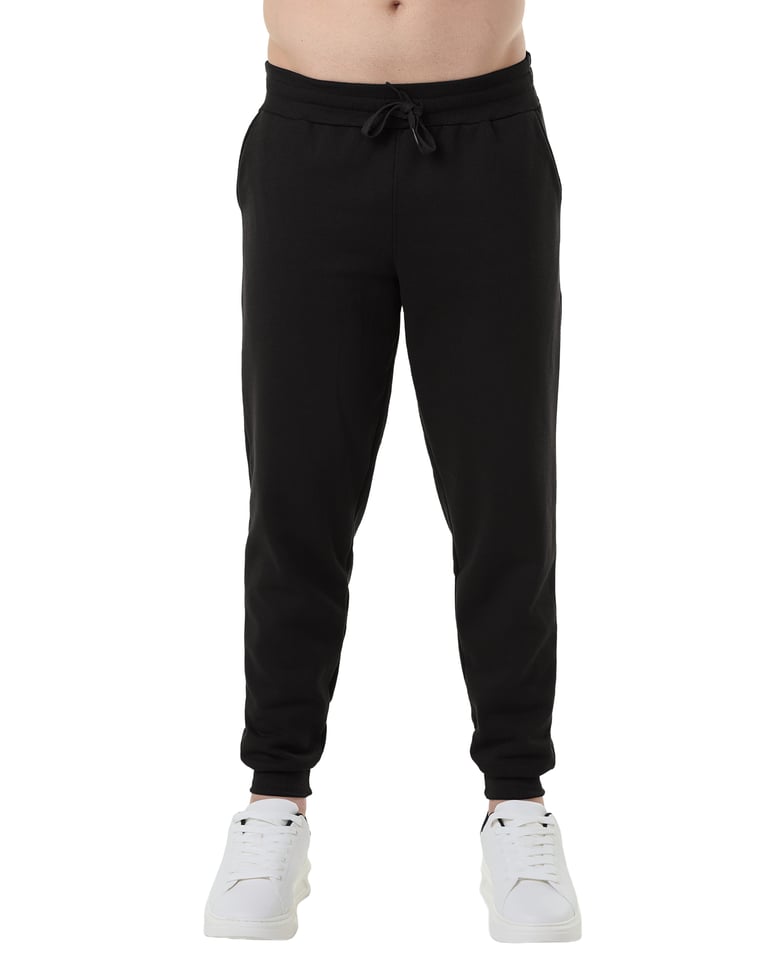 Conjunto Moletom Masculino Blusão Preto 01