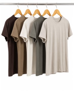 Kit 5 Camisetas Tech Modal Femininas 03