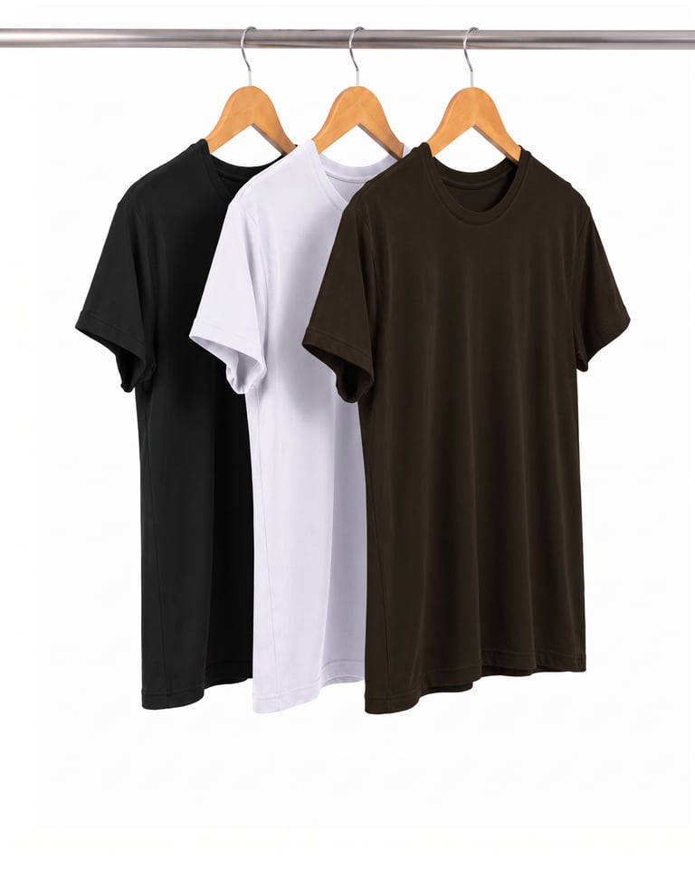 Kit 3 Camisetas Tech Modal Femininas