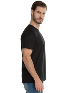 KIT 5 Camisetas de Poliéster/Sublimática Preta