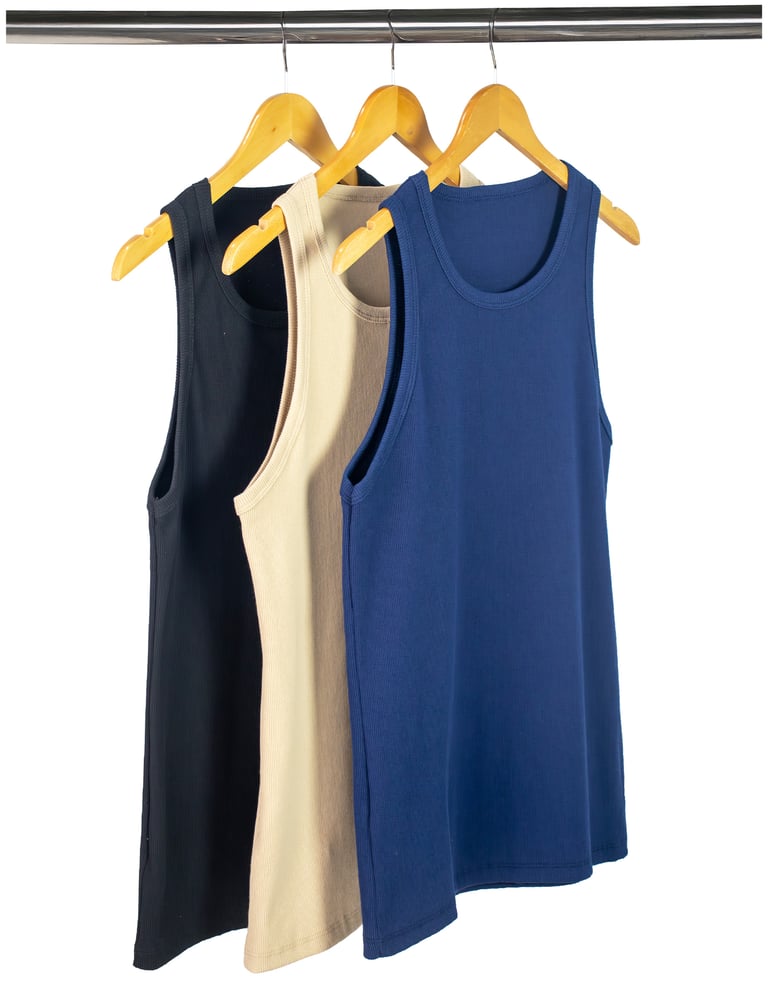 Kit 3 Regatas Masculinas Canelada em Ribana 04