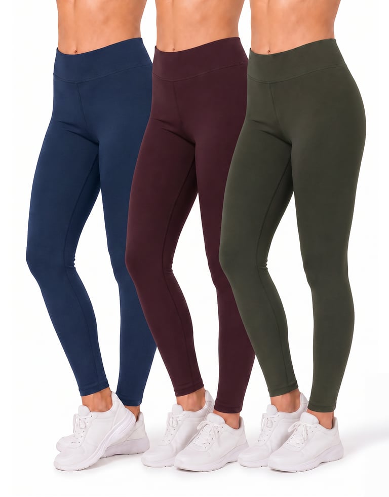 Kit 3 Calças Leggings Fitness Feminina 07