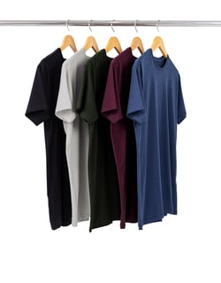 Kit 5 Camisetas de Algodão Egípcio Masculinas 03