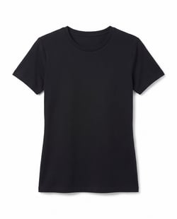 Camiseta Tech Modal Feminina Preta