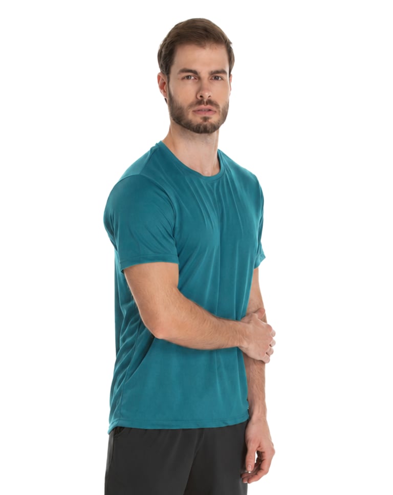 Camiseta Dry Fit Verde Imperial Proteção UV 30+