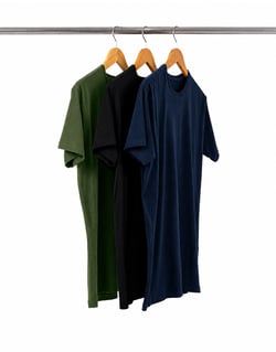 Kit 3 Camisetas Masculinas de Algodão Premium 24