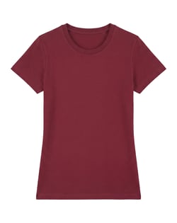 Baby Look de Algodão Premium Bordô