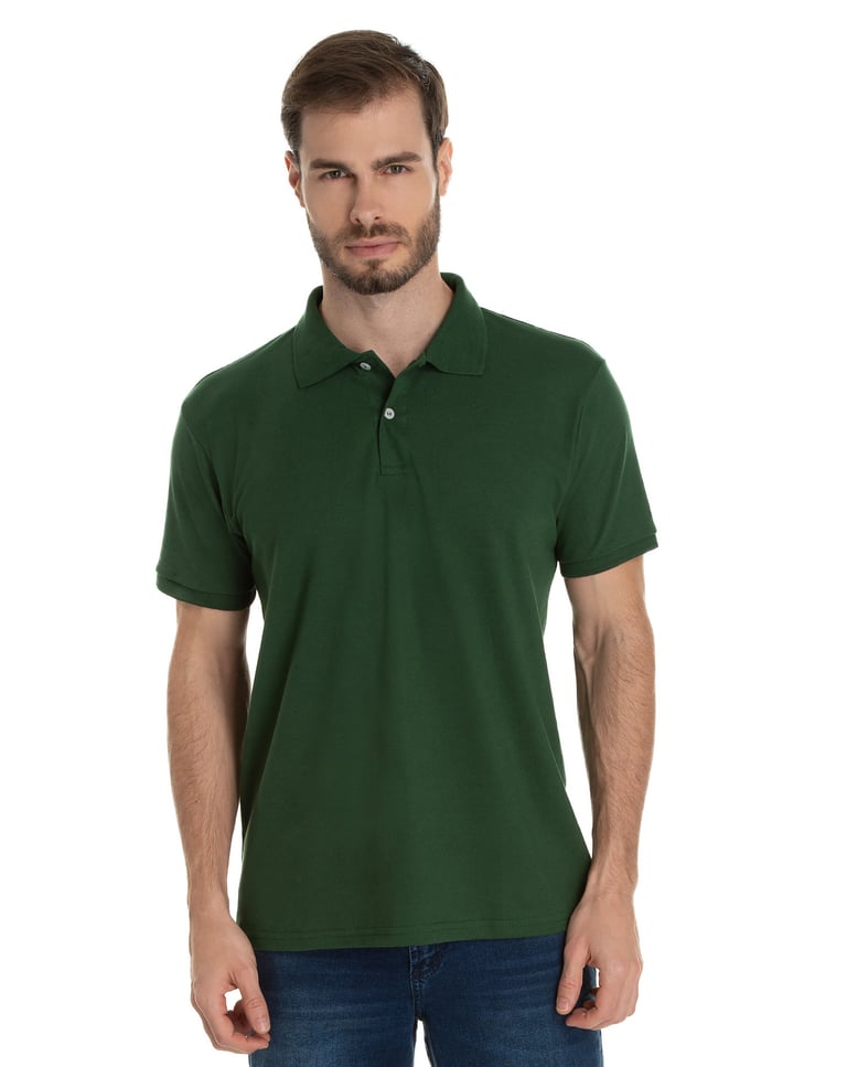Kit 5 Camisas Polo Piquet Masculinas 15