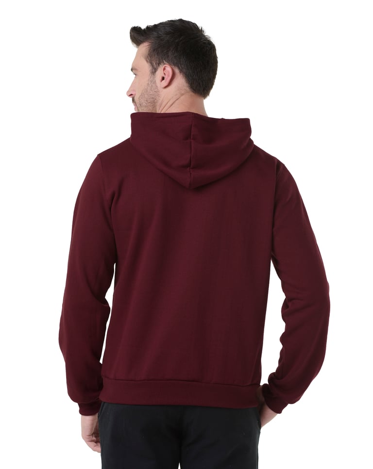 Kit 3 Moletons Canguru com Capuz Bordô