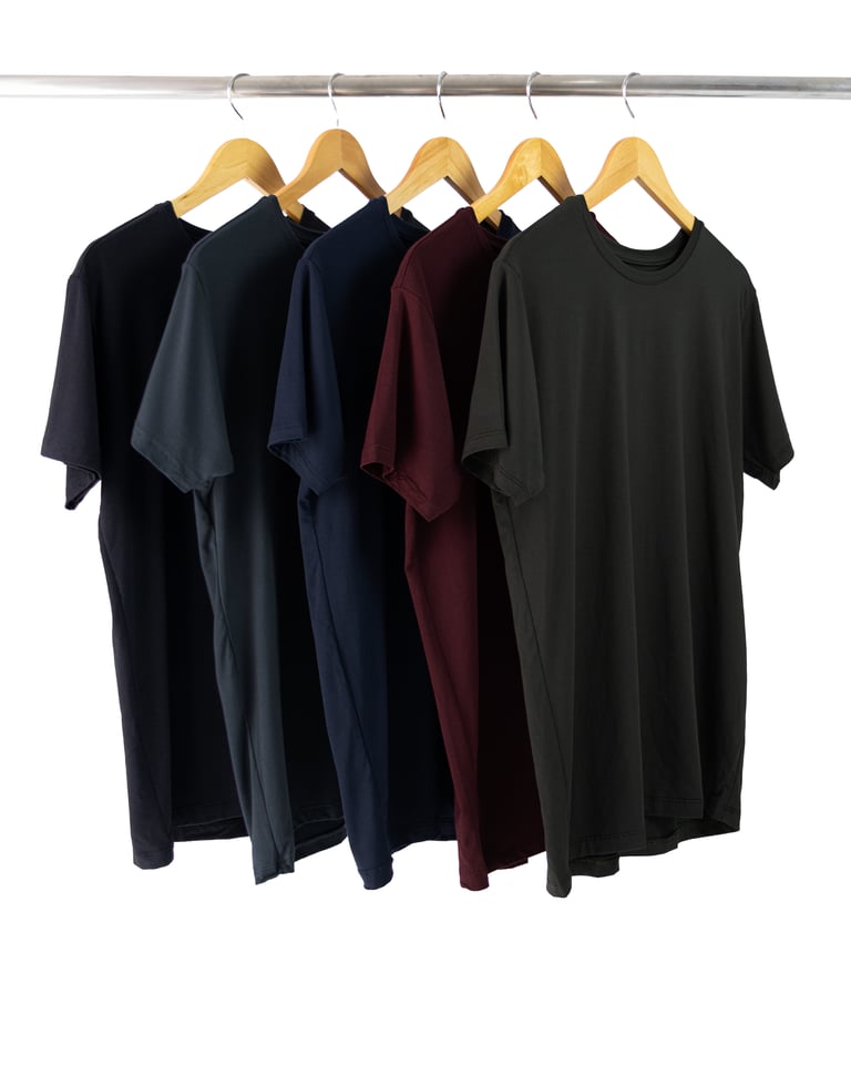 Kit 5 Camisetas Tech Modal Masculinas 01