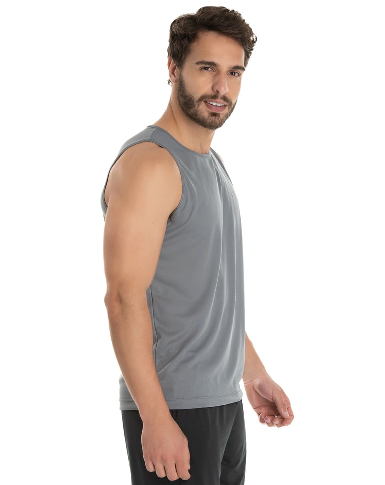 Kit 5 Regatas Masculinas Dry Fit Proteção UV 30+ 11