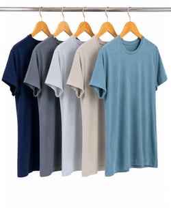 Kit 5 Camisetas Tech Modal Femininas 04
