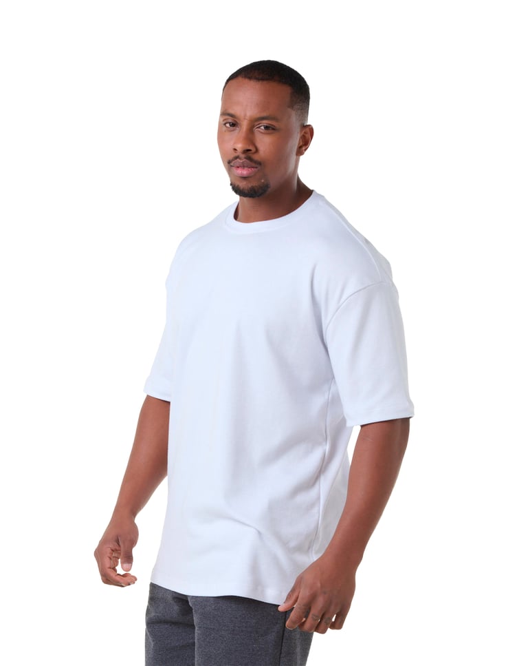 Camiseta Oversized Masculina Branca