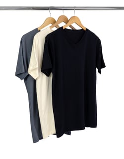 Kit 3 Camisetas Masculinas Gola V de Algodão Premium 05