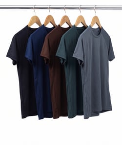 Kit 5 Camisetas Dry Poliamida Raglan Femininas 03