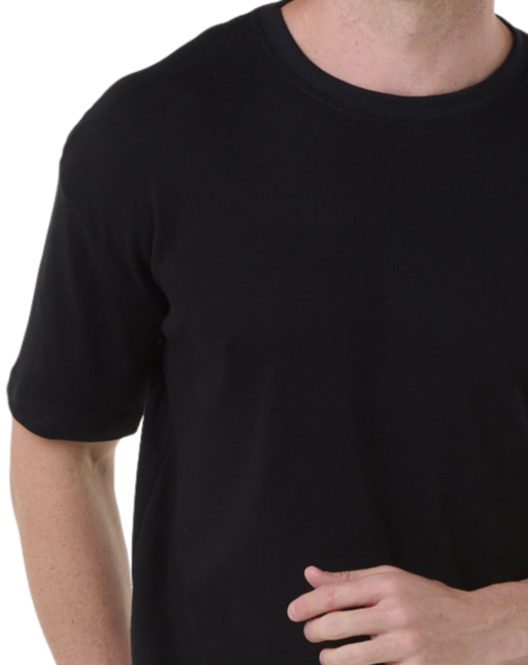 Camiseta Oversized Masculina Preta