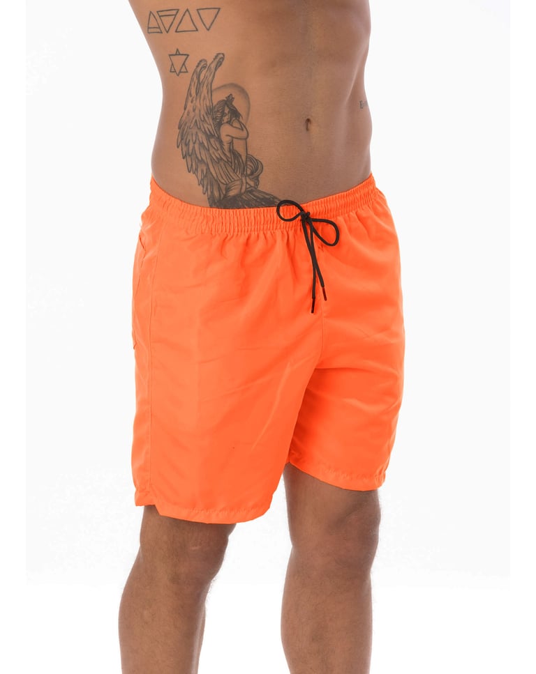 Short de Praia Masculino Laranja