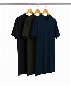 Kit 3 Camisetas Tech Modal Masculinas