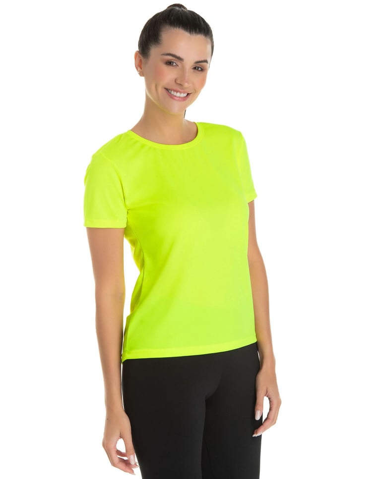 Kit 5 Camisetas Femininas Dry Fit Proteção UV 30+ 14