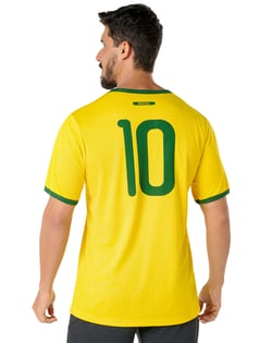 Camiseta Masculina Brasil Copa 2026 Dry Fit