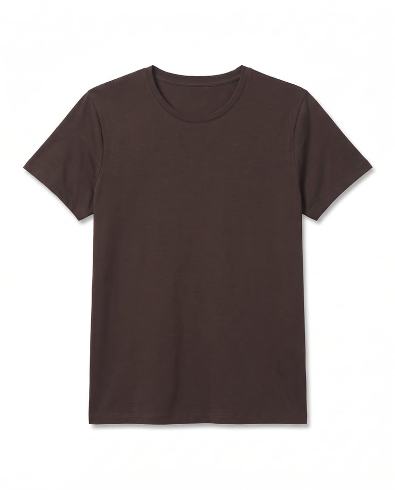 Camiseta Tech Modal Feminina Marrom