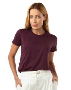 Kit 5 Camisetas de Algodão Egípcio Femininas 01