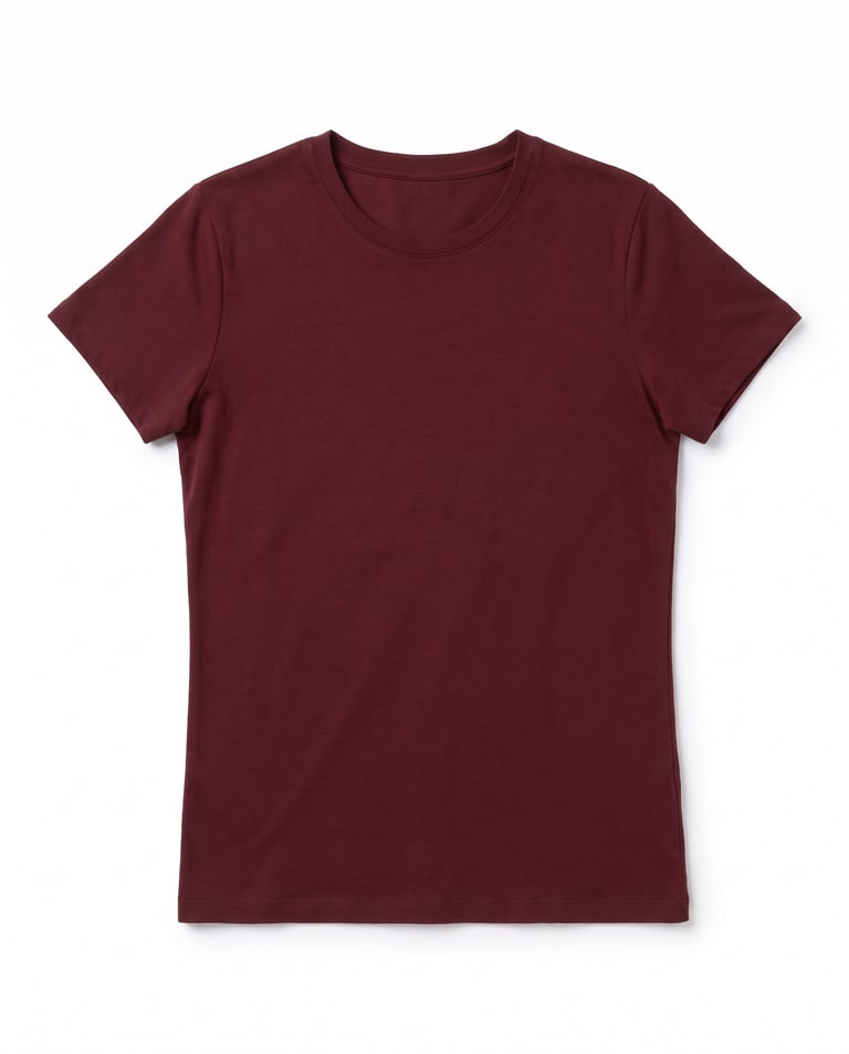 Camiseta Tech Modal Feminina Bordô