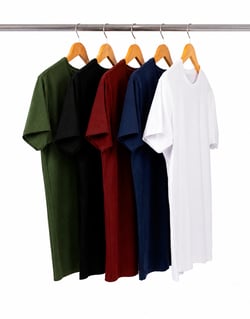 Kit 5 Camisetas Masculinas de Algodão Premium 01