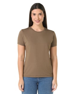 Camiseta Tech Modal Feminina Madeira